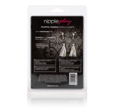 Stymulator-Playful Tassels Nipple Clamps